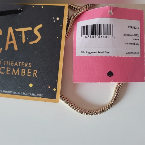 Kate Spade Meow Cat Crossbody, BNWT - Picture 10 of 12